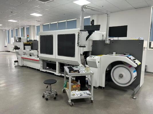 Монохромный двусторонний печатный цифровой печатный станок с технологией пигментного чернила на водной основе, предназначенный для печатных решений