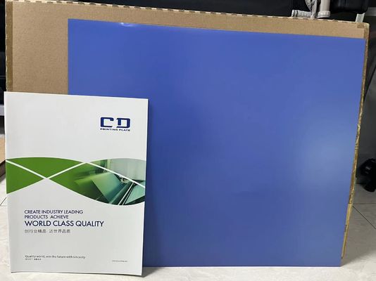 Однослойная положительная печатная пластина CTCP с энергией воздействия 40-50mj/cm2 для печати газет