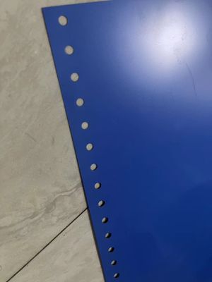 Голубая перфорированная пластинка СТП Термальная пластинка СТП со сроком годности 18 месяцев