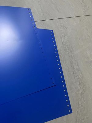 Голубая тепловая пластина с широкими диапазонами лазерной энергии и методами печати