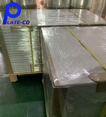 Обычная чернила 350000 отпечатков Невыпеченная пластина CTP для двойного слоя покрытия