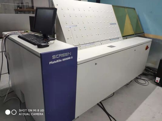 Оффсетная печать 400 * 350 мм CTP Пластинка изготавливающая машина Точное изображение